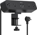 PD30W Desk Clamp Power Strip - Fast Charging Desk Mount Power Hub