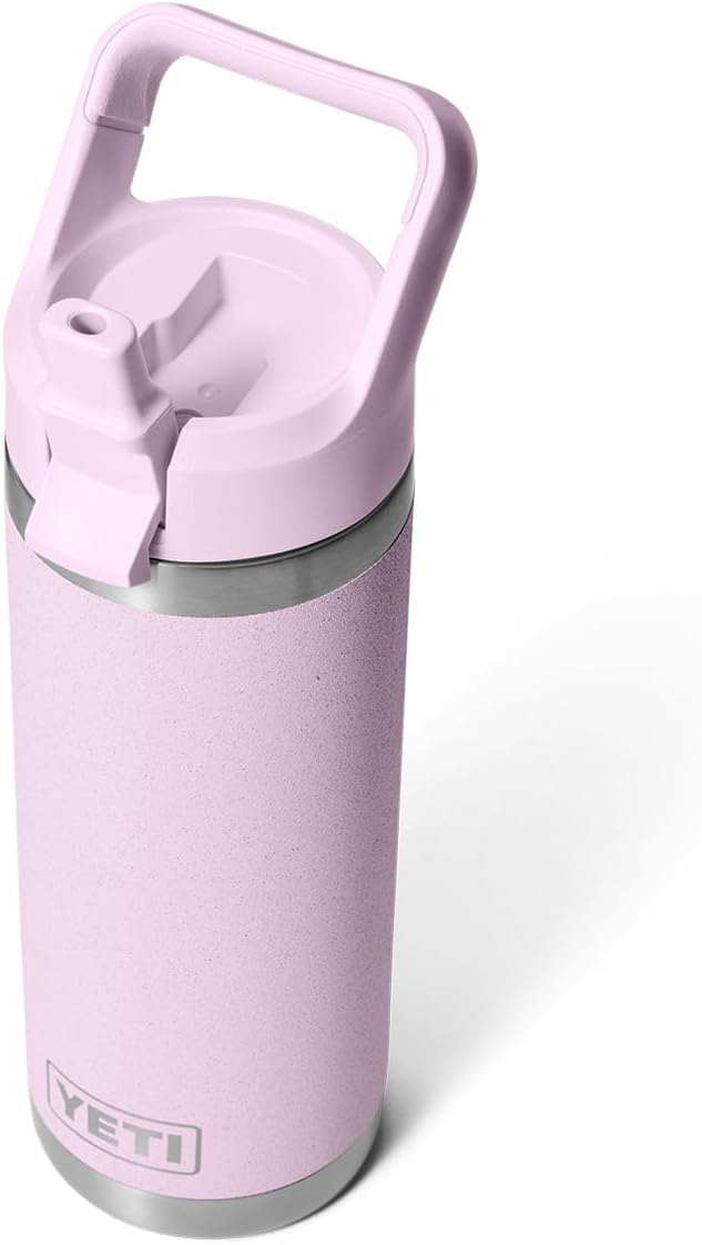 YETI Rambler 18 oz Bottle: Insulated Stainless Steel Straw Cap