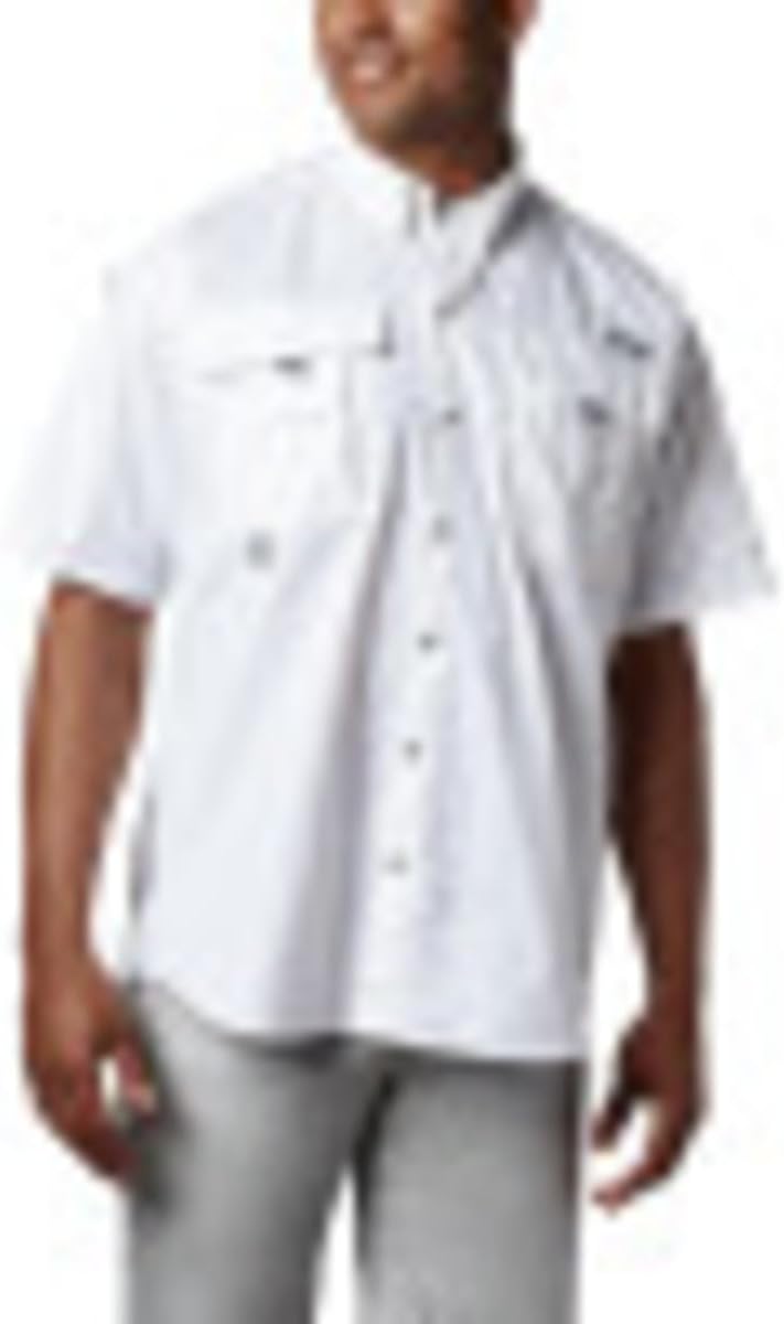 Columbia Men's PFG Bahama II Short Sleeve Shirt for Anglers