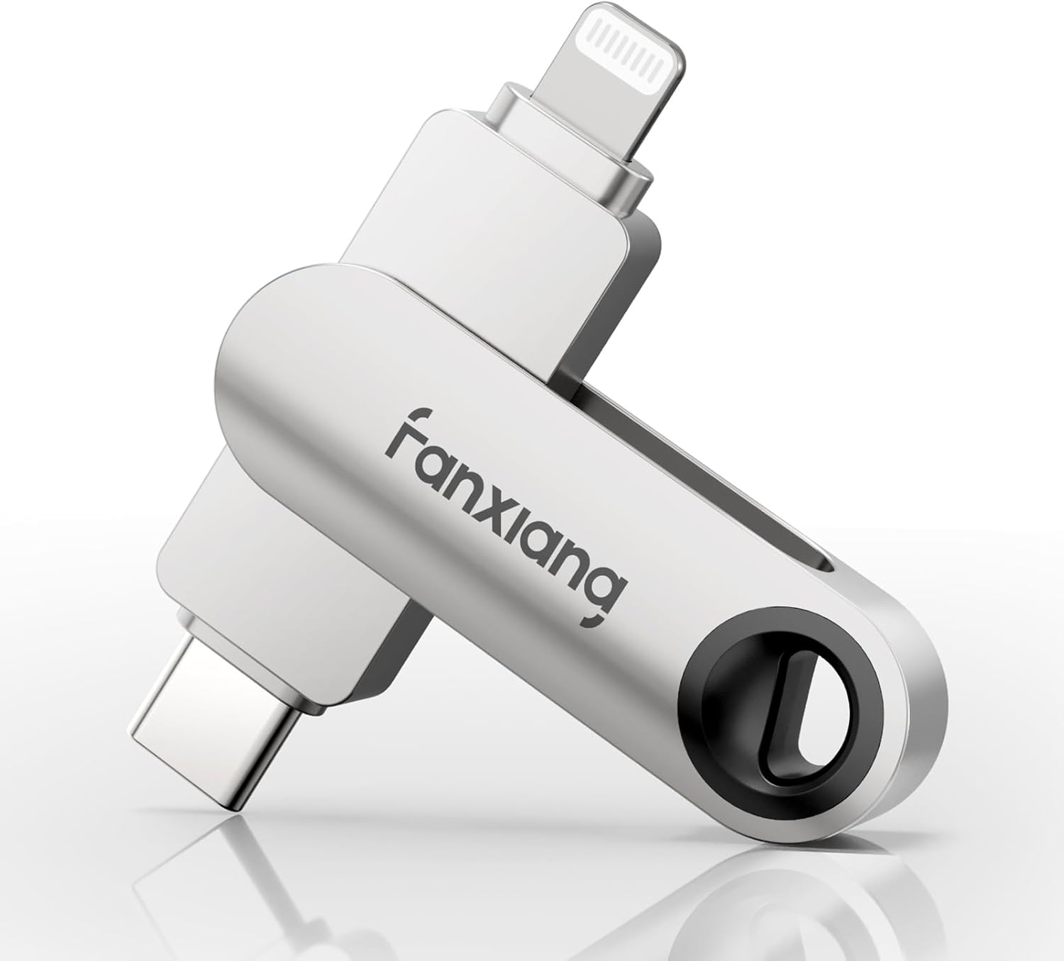 64GB Flash Drive for iPhone/iPad - 2-in-1 Photo Stick - External Storage