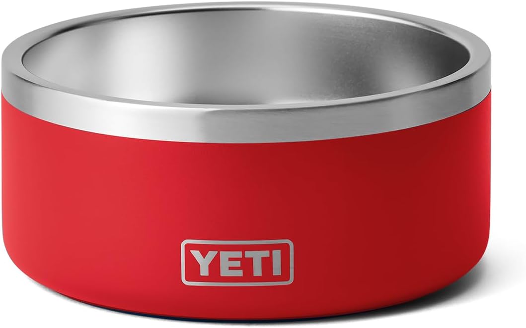 YETI Boomer 8 Dog Bowl - Durable Stainless Steel Non-Slip Design
