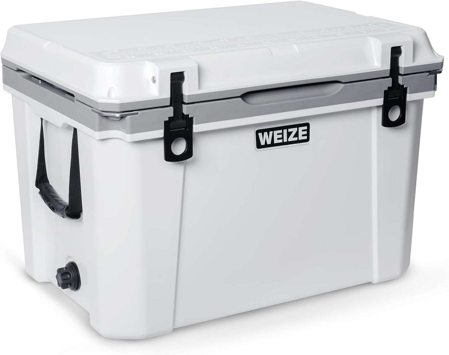 WEIZE Ultra-Light 55 Quart Hard Cooler for Camping and Beach