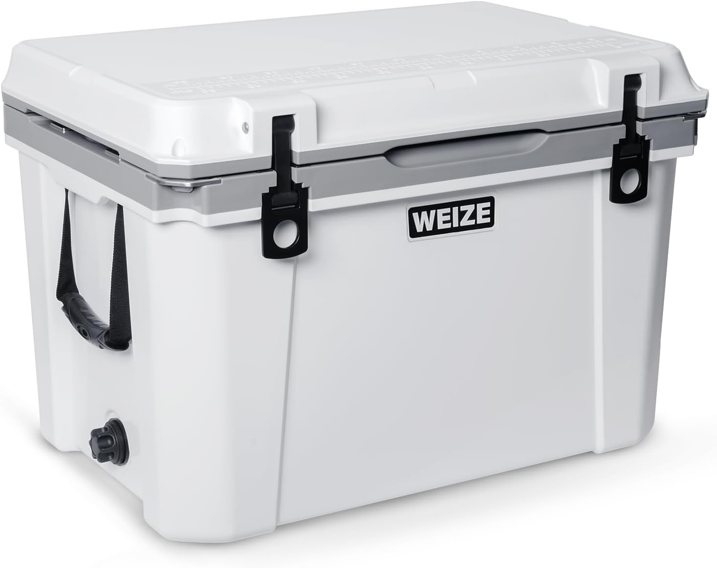 WEIZE Ultra-Light 55 Quart Hard Cooler for Camping and Beach