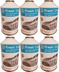 R134a Refrigerant for MVAC in 12-Ounce Self-Sealing Cans - Value Pack