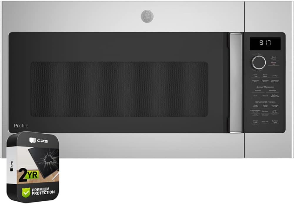 GE Profile 1.7 Cu. Ft. Convection Microwave Bundle