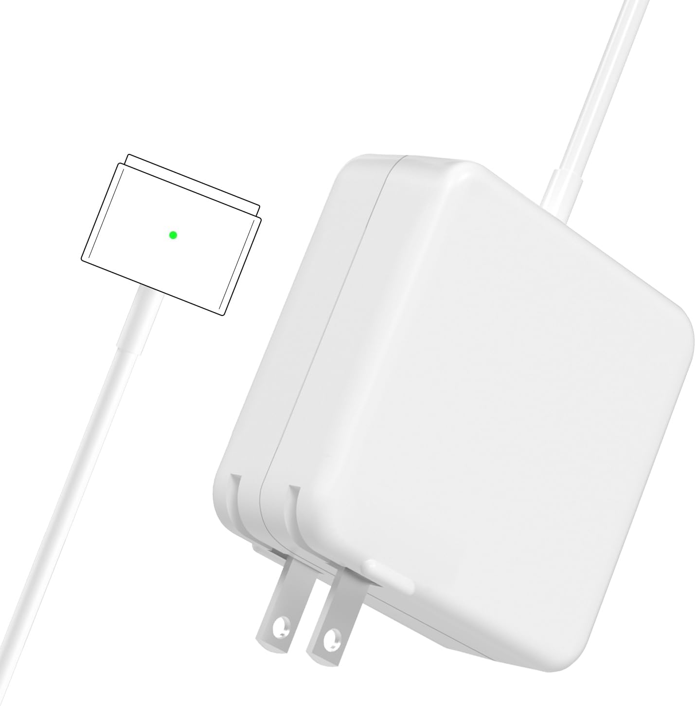 Fast Charging 60W Magnetic Charger for Mac Book Pro/Air - Stunning Design