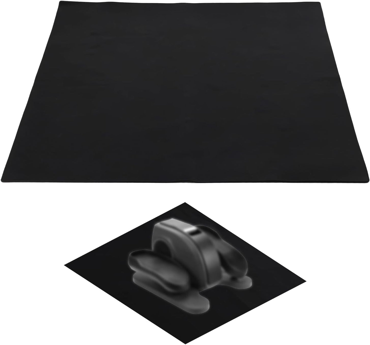 PEUTIER Anti-Slip Elliptical Mat: Protects, Stabilizes, Enhances!