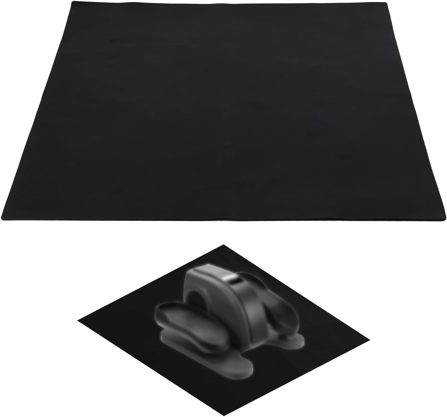 PEUTIER Anti-Slip Elliptical Mat: Protects, Stabilizes, Enhances!