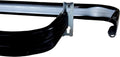 Heavy Duty Adjustable Curtain Rod 48ft-84ft - Black Single Rod
