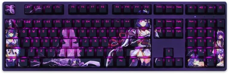 FKZ Anime Keycaps - Custom 108 Keys for Mechanical Keyboards