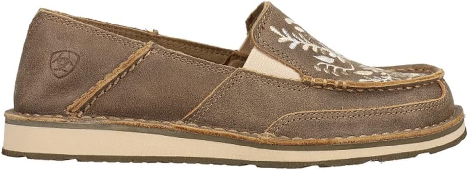 Ariat Womens Cruiser Embossed Moccasins Flats Casual - Blue