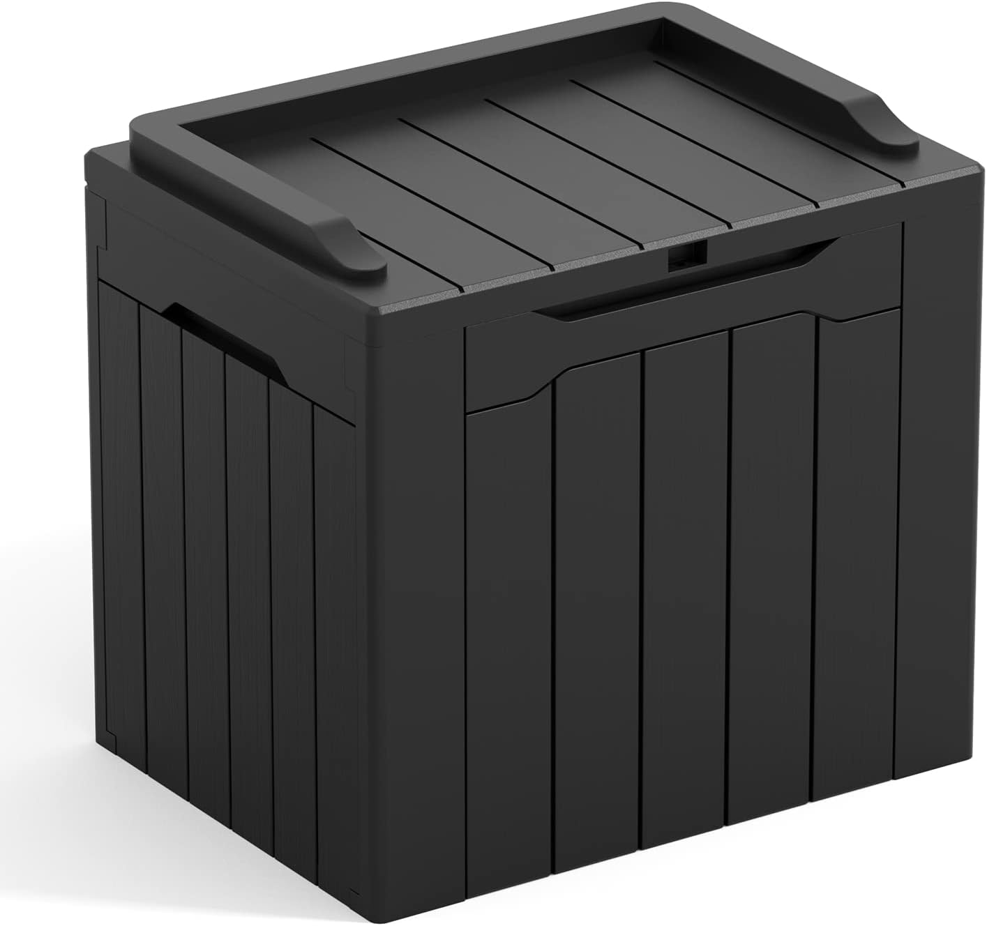 Greesum 31 Gallon Resin Deck Box for Outdoor Storage Needs