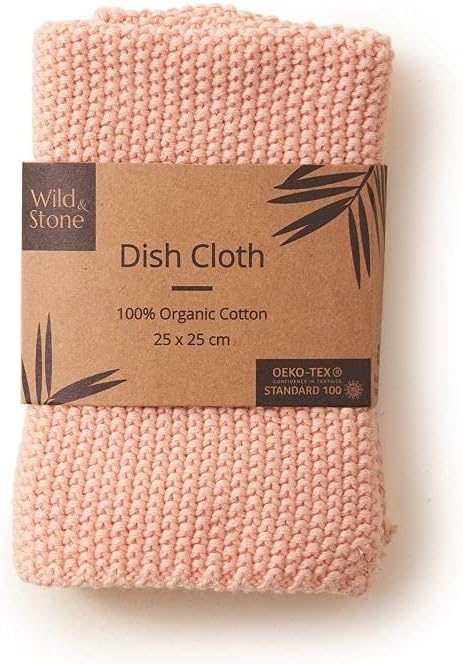 Earth-Friendly Rose Dish Cloth