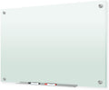 Glass Whiteboard 47 x 35 Frosted Glass Dry Erase Board - Modern Office