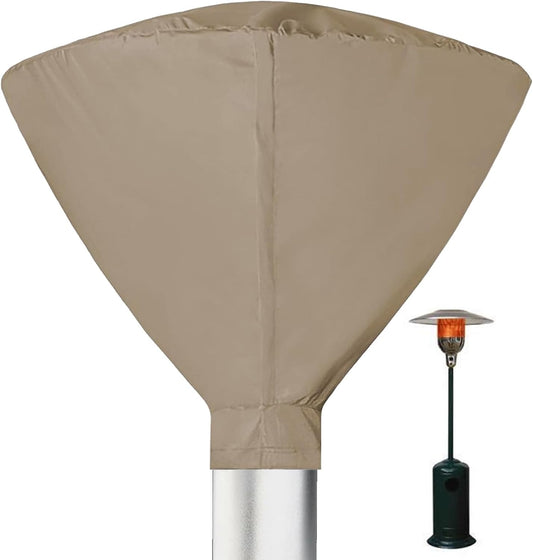 Waterproof Patio Heater Cover, Zipper Closure & Storage Bag - Dustproof, UV-Resistant