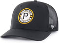 MLB Team Color Primary Logo Trucker Snapback Hat - Breathable Fit