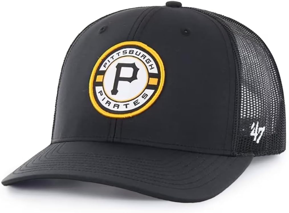 47 Brand MLB Unisex Baseball Team Color Logo Trucker Hat
