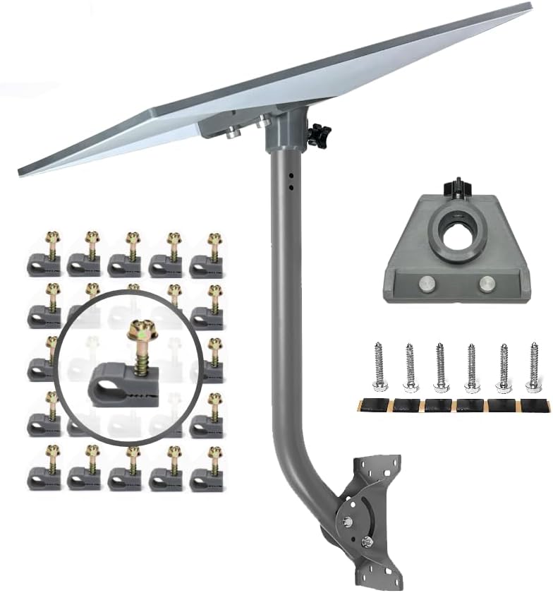 Starlink Heavy Duty Pivot Mount Kit for Secure Roof Installation