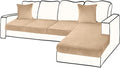Sectional Couch Covers for 4-Piece L Shape Sofa - Velvet Protector