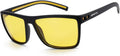 Polarized Sunglasses for Men Night Vision Yellow Lenses - Lightweight