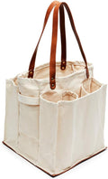 CapaBunga Farmer's Market Tote - 7 Pocket Large Utility Grocery Bag