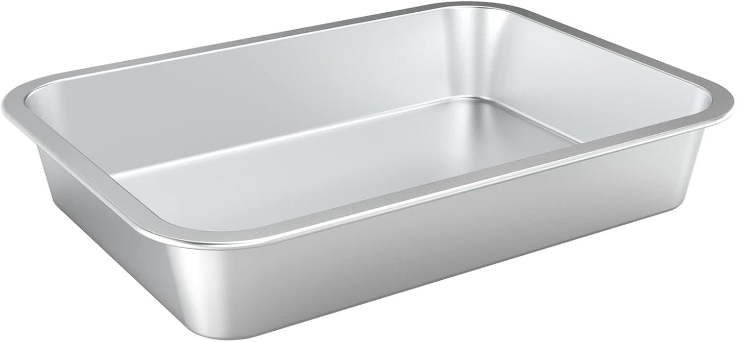 Stainless Steel Baking Pan for Baking, Grilling, and Roasting