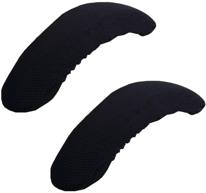 Black Armrest Slipcovers - Washable & Removable