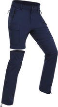 Womens Hiking Pants Convertible Zip-Off Quick Dry - Stretch Cargo