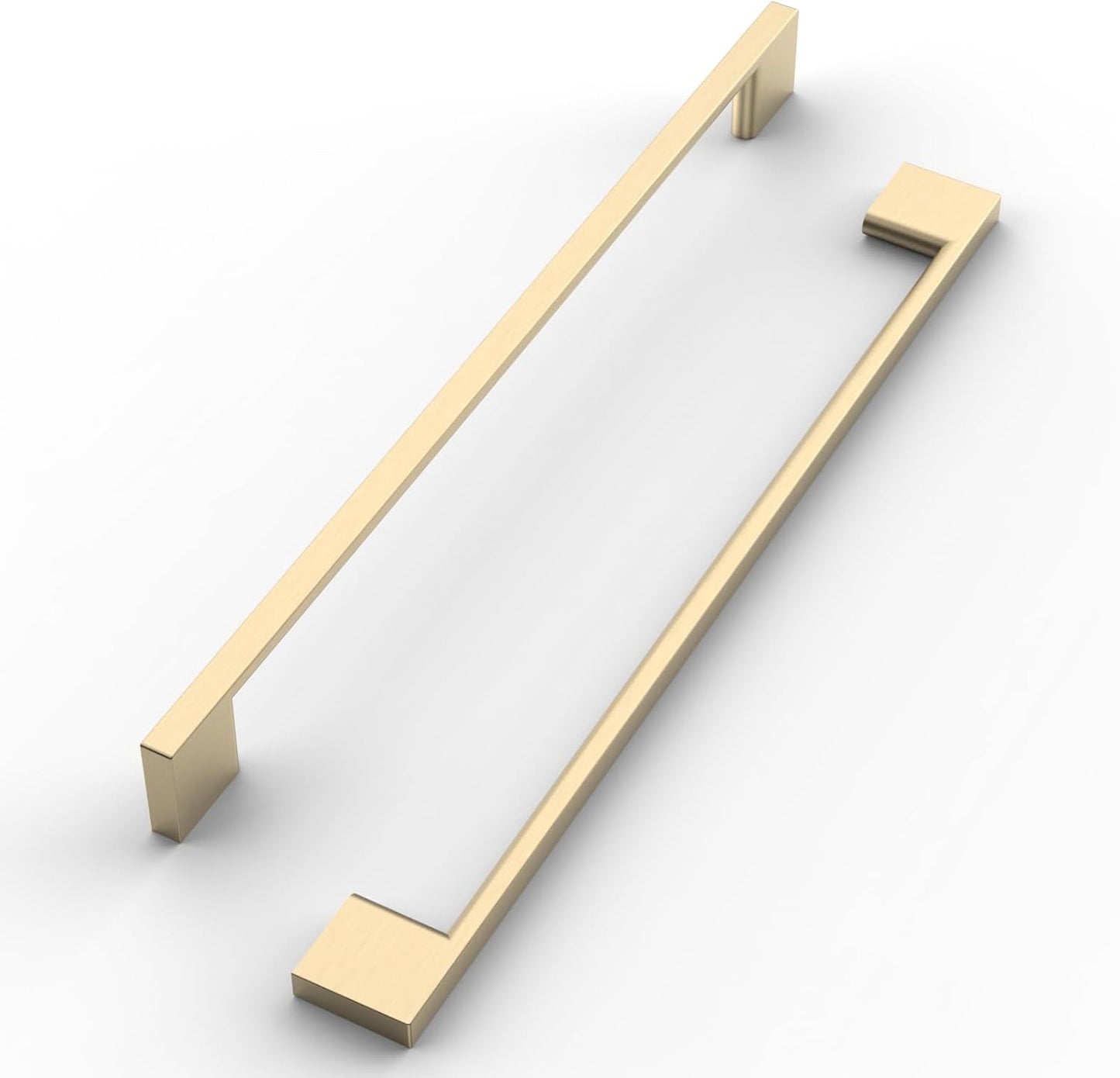 Stylish 10 Inch Brushed Brass Cabinet Pulls for Elegant Homes