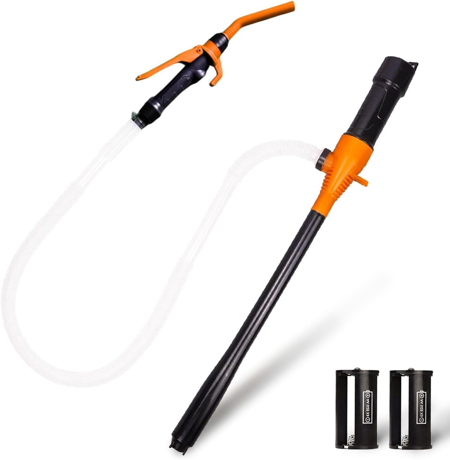 Portable Electric Siphon Pump - Easy Fuel Transfer - Ideal for Gas
