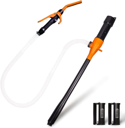 Portable Electric Siphon Pump - Easy Fuel Transfer - Ideal for Gas
