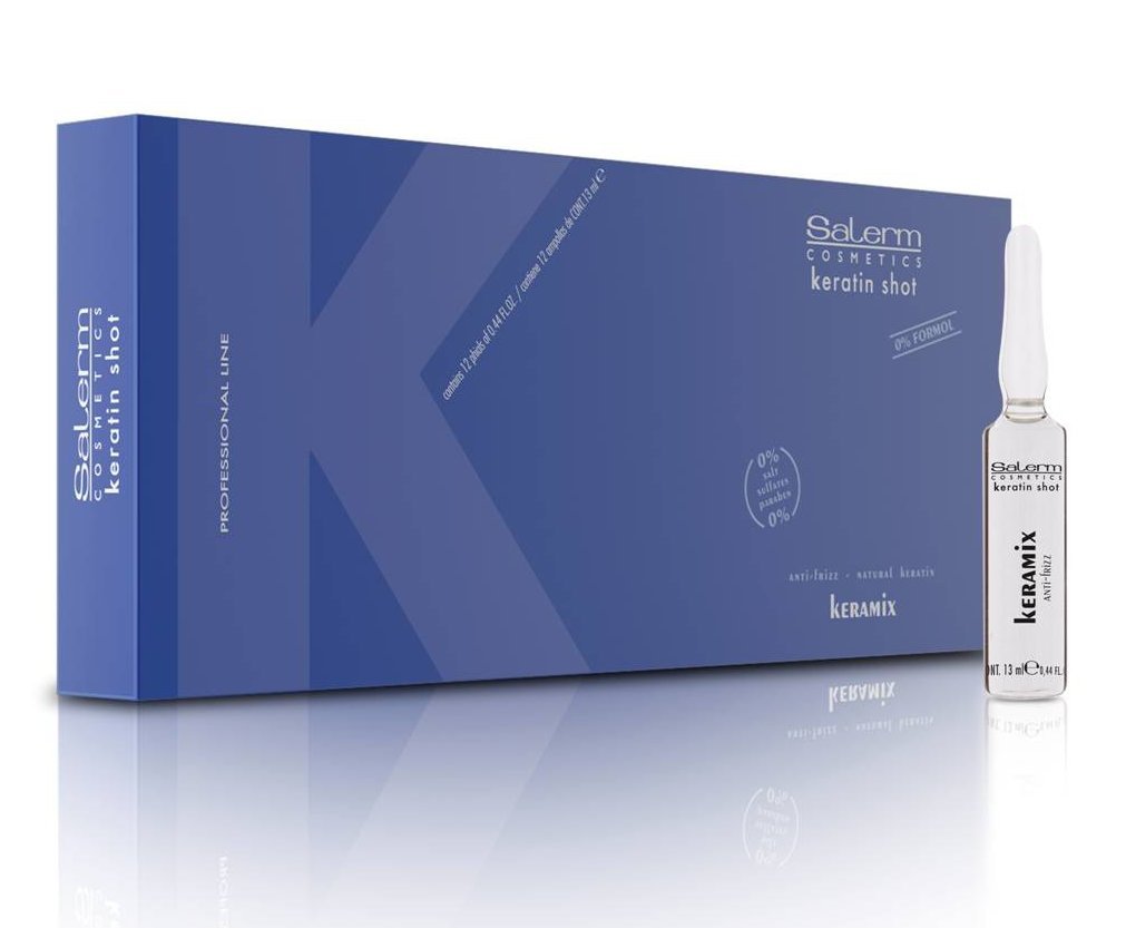 Salerm Keratin Shot Keramix Intensive Treatment for Smooth Hair