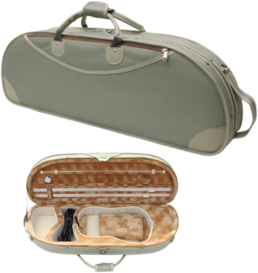 Lightweight 4/4 Full Size Violin Case with Adjustable Straps