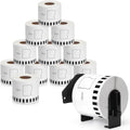 MarkDomain 12 Rolls DK2205 Continuous Length Labels - Reliable Bulk