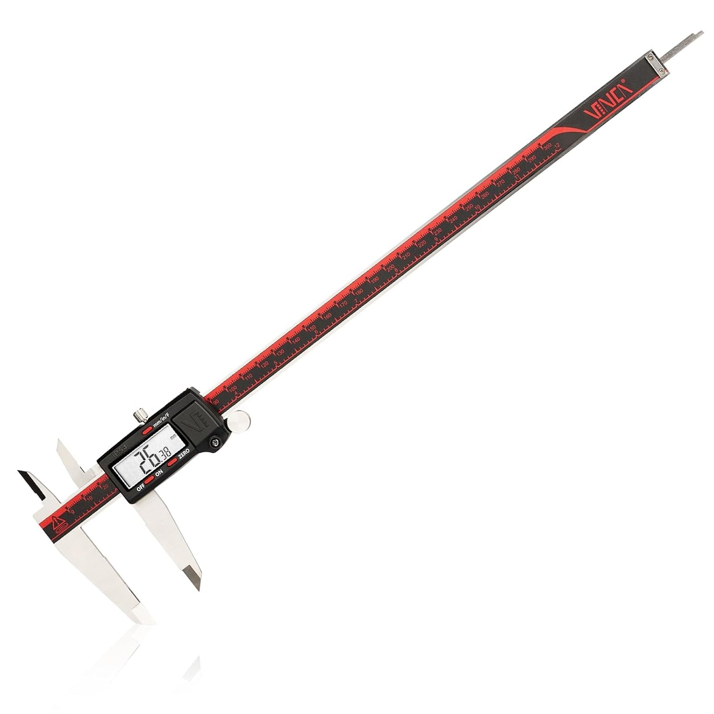 VINCA IP54 Digital Caliper with Large LCD for Precision Use