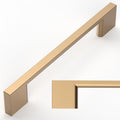 Champagne Bronze Cabinet Pulls 5 in Hole Centers - Durable Kitchen