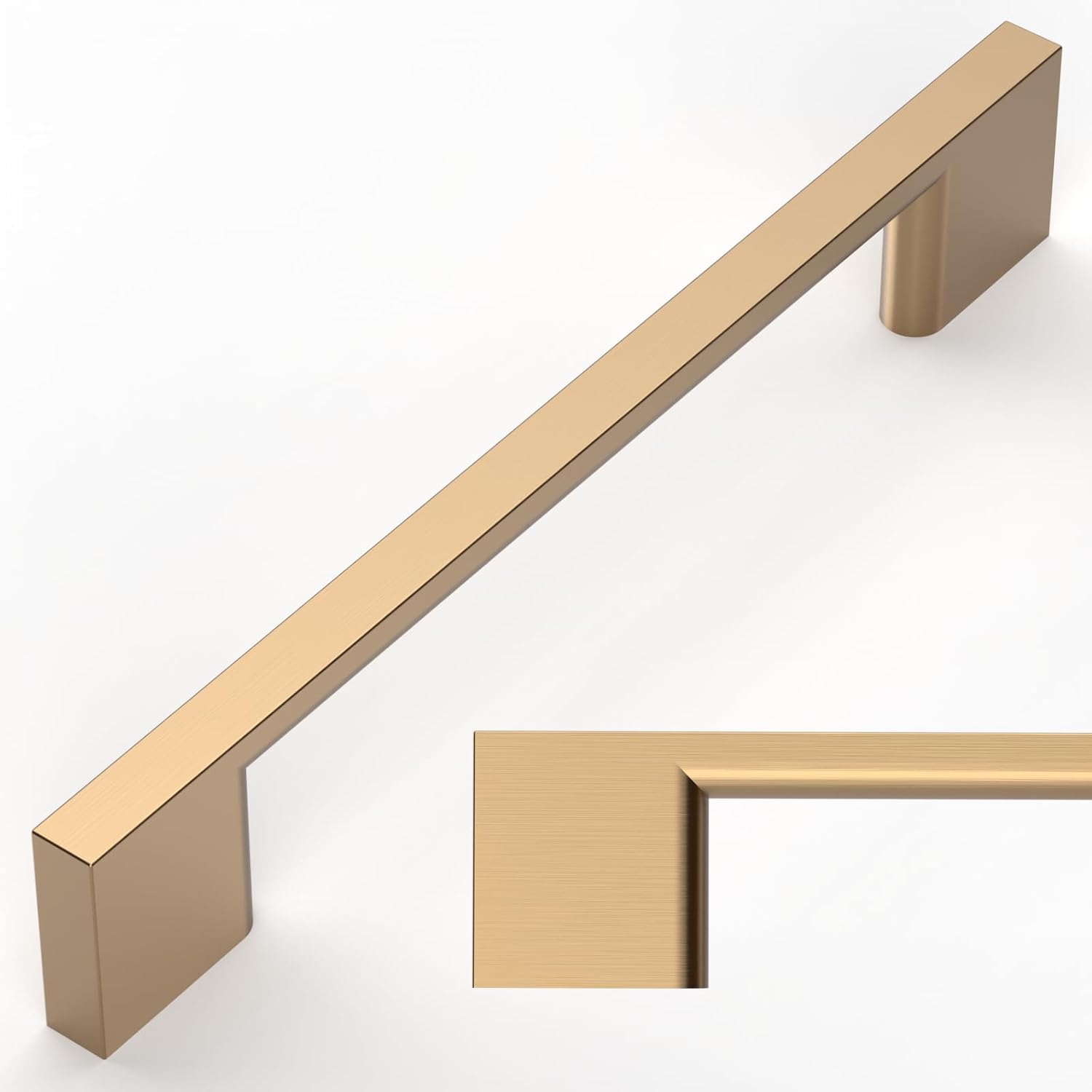 Champagne Bronze Cabinet Pulls 5 Inch for Kitchen Handles