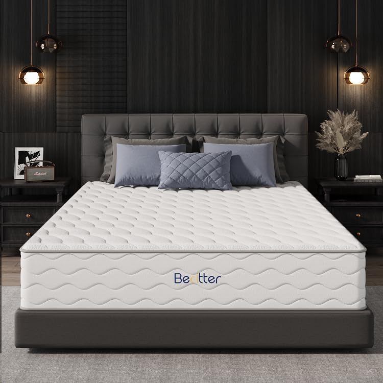12 Inch King Hybrid Mattress with Green Tea & Charcoal Foam