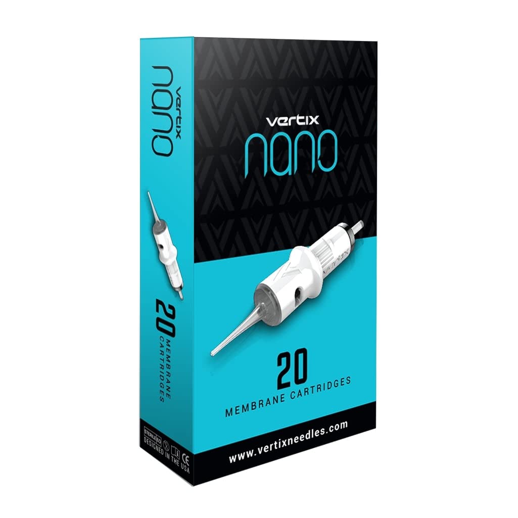 Nano Membrane Cartridge Needles 3 Magnum 0.25mm Curved Taper