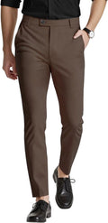 GINGTTO Men's Tailored Slim Fit Dress Pants for Elegant Looks