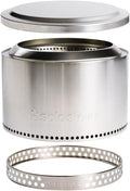 Solo Stove Yukon Essential Bundle Portable Smokeless Fire Pit - Quiet