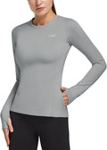 Thermal Shirts for Women Long Sleeve Fleece Tops - Warm Winter Base