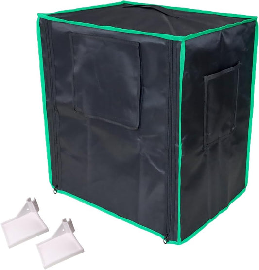 Compact Hydroponic Grow Tent | Observation Window + Storage | Casoter