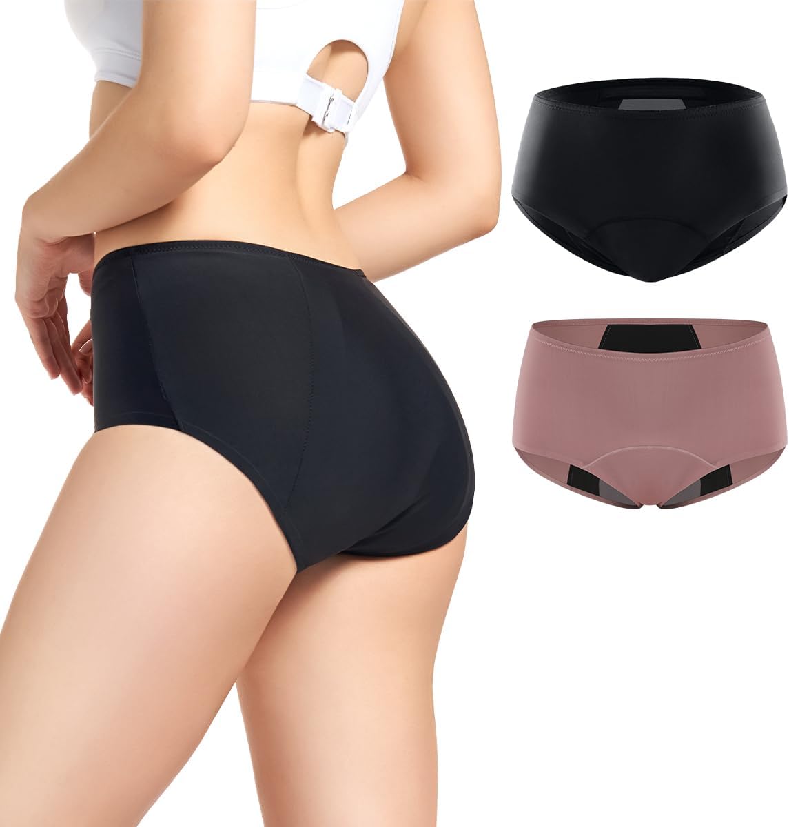 High Absorbent Incontinence Underwear for Women - 2 Pack