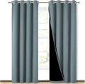 Blackout Curtains 84 in Long for Bedroom - Full Privacy & Noise