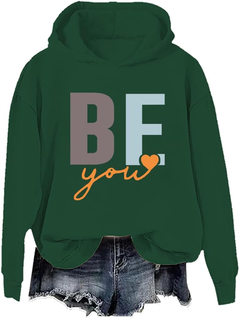 Empowerment Hoodie: Be You, You Are Enough