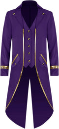 Steampunk Victorian Tailcoat Jacket - Gothic Costume Runcati