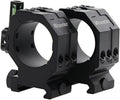 Wheeler 2-Piece Picatinny Rail Scope Rings with Anti-Cant Feature