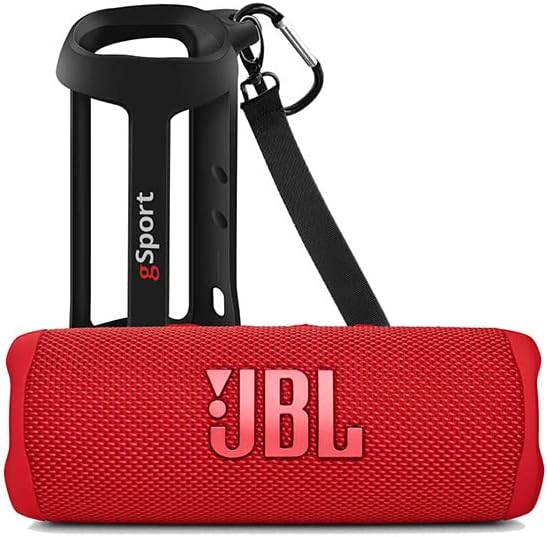 JBL FLIP 6 Waterproof Portable Speaker Bundle with Sleeve