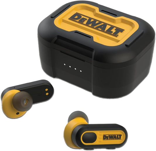 DEWALT Wireless Earbuds: Jobsite Pro-X1 Sound